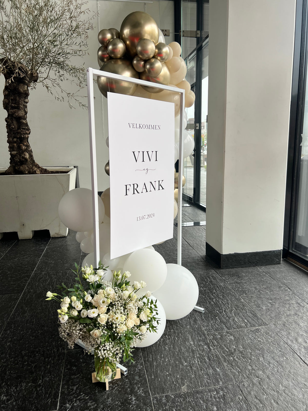 Ramme til et skilt