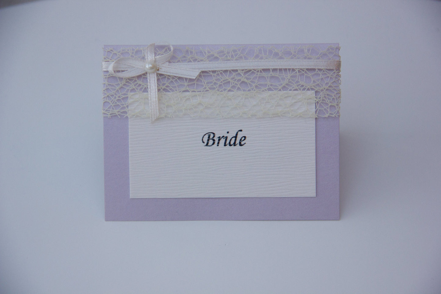 Lilla bordkort til bryllupper og særlige lejligheder