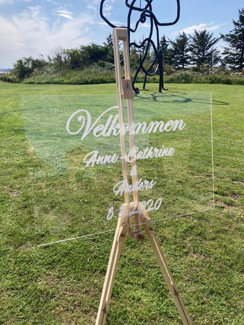 Acrylic sign