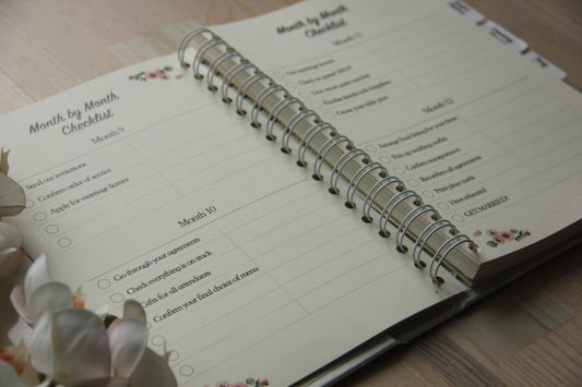 Luxury Handmade Wedding Planner