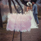 Moderne Watercolor Painting Akryl bryllup velkomst Tegn