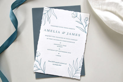 Invitation af bokstavpresser