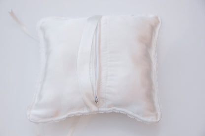 Satin ring bærepude