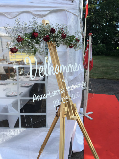 Acrylic sign