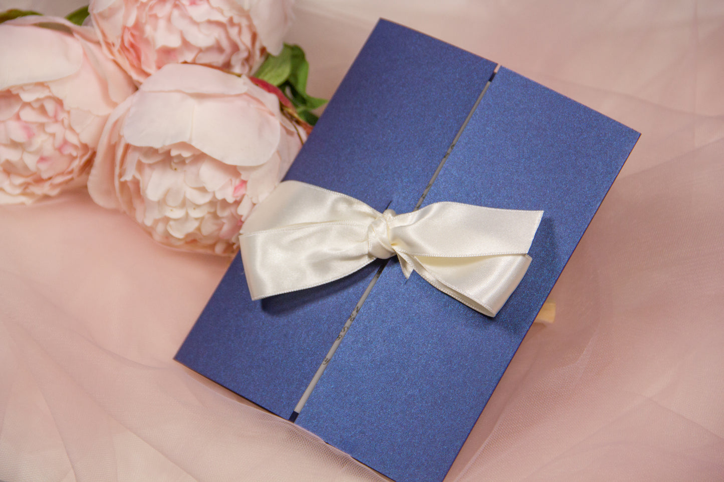 Royal Blue Invitation